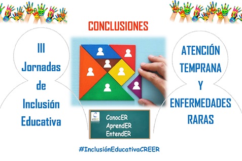 Conclusiones III Jornadas de Inclusión Educativa «Atención Temprana y Enfermedades Raras»
