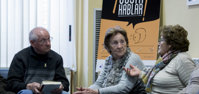 «Nos Gusta Hablar» iniciativa contra la soledad y el aislamiento de las personas mayores en Zaragoza Ciudad Amigable